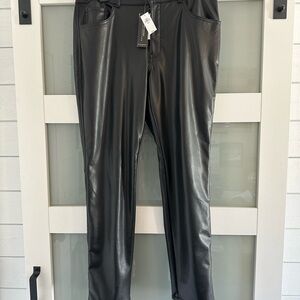 Banana Republic NWT Vegan Leather Pants 14/32